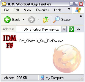 IDM Shortcut Key For FireFox
